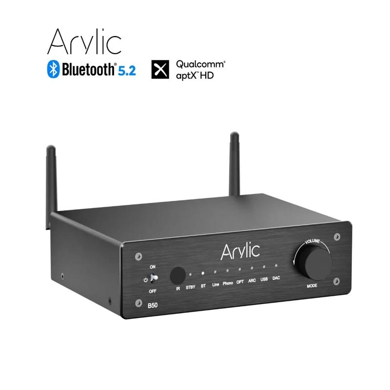 Arylic B50  5.2 ۽ű, ù AptX HD  , TV Ȩ  ׷   , ǰ